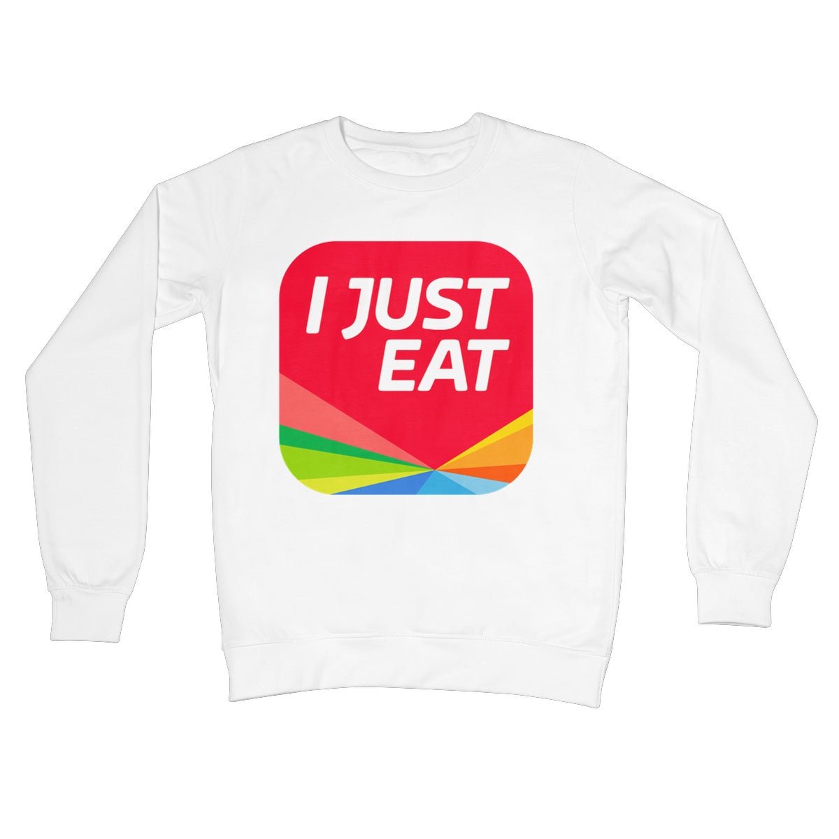 I Just Eat Jumper - Arctic White - Funny Jumper