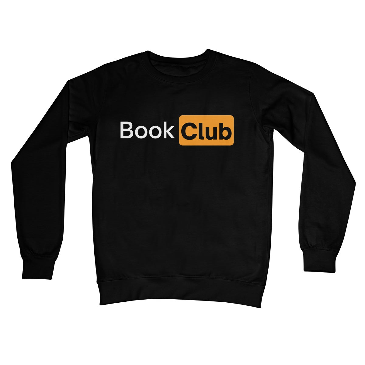 Book Club Jumper - Jet Black - Funny Jumper