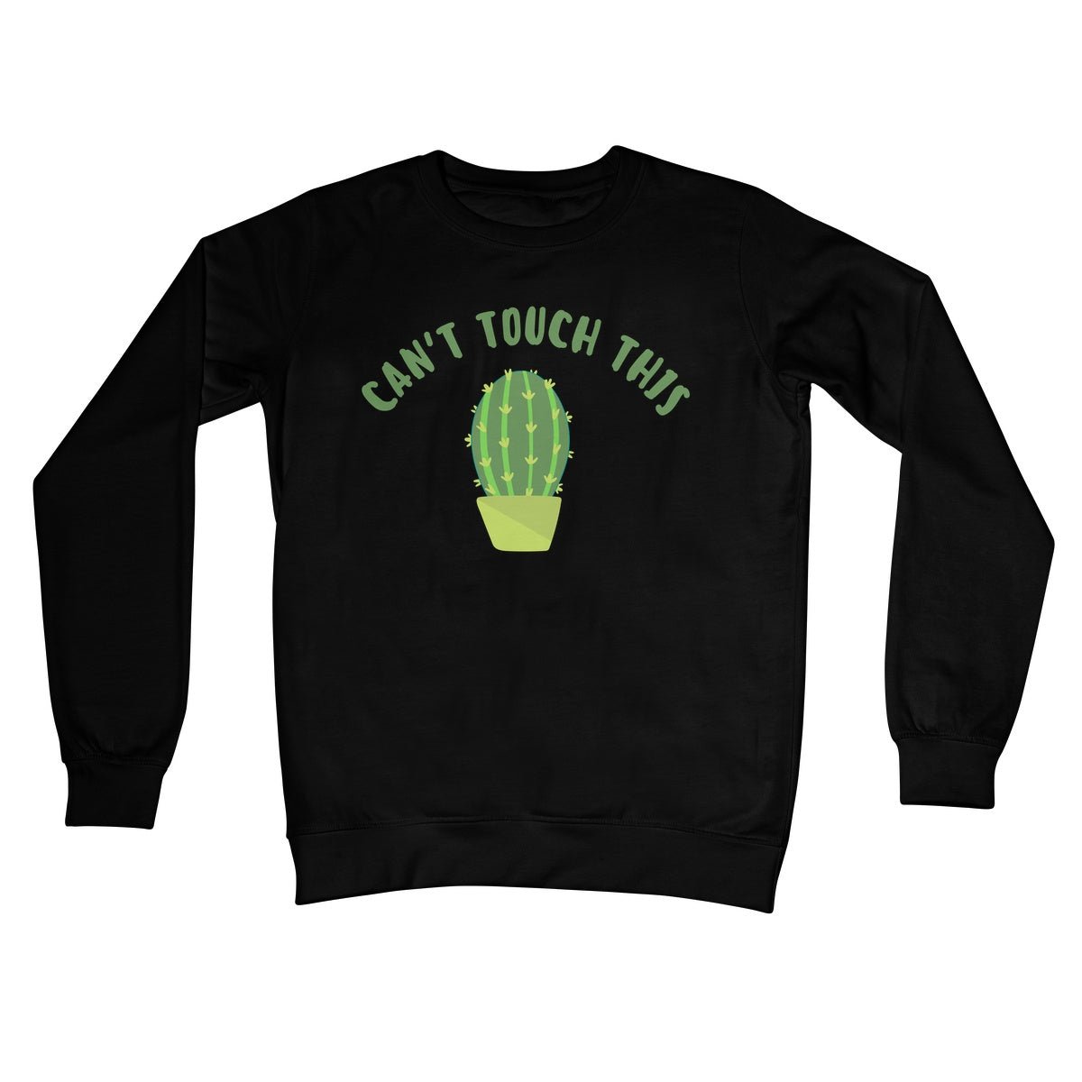 Can't Touch This Jumper - Jet Black - Funny Jumper