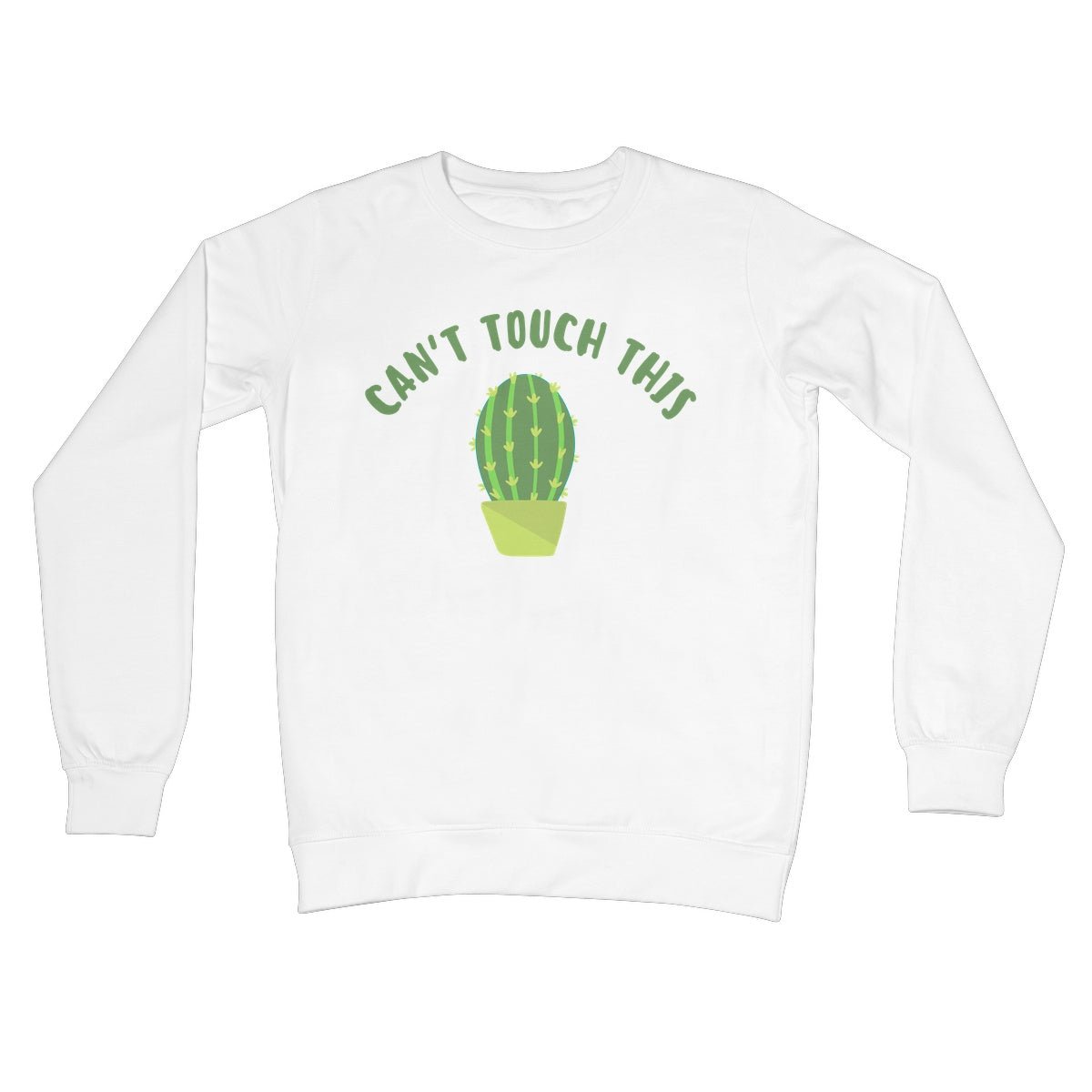 Can't Touch This Jumper - Arctic White - Funny Jumper