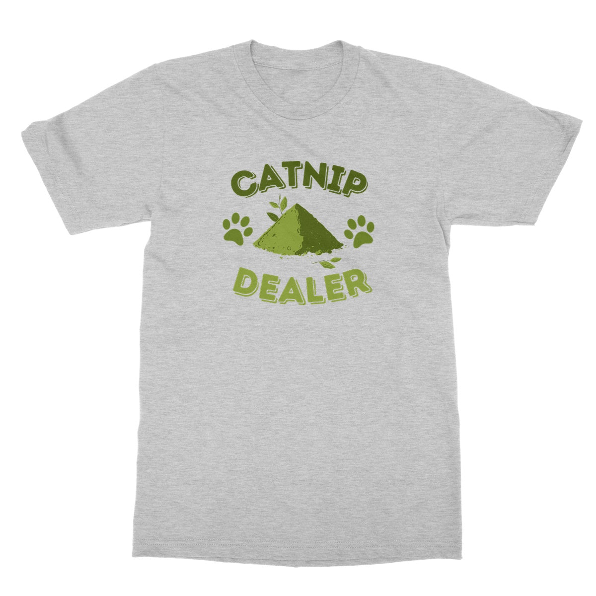 Catnip Dealer T-Shirt - Sport Grey - Funny T-Shirt
