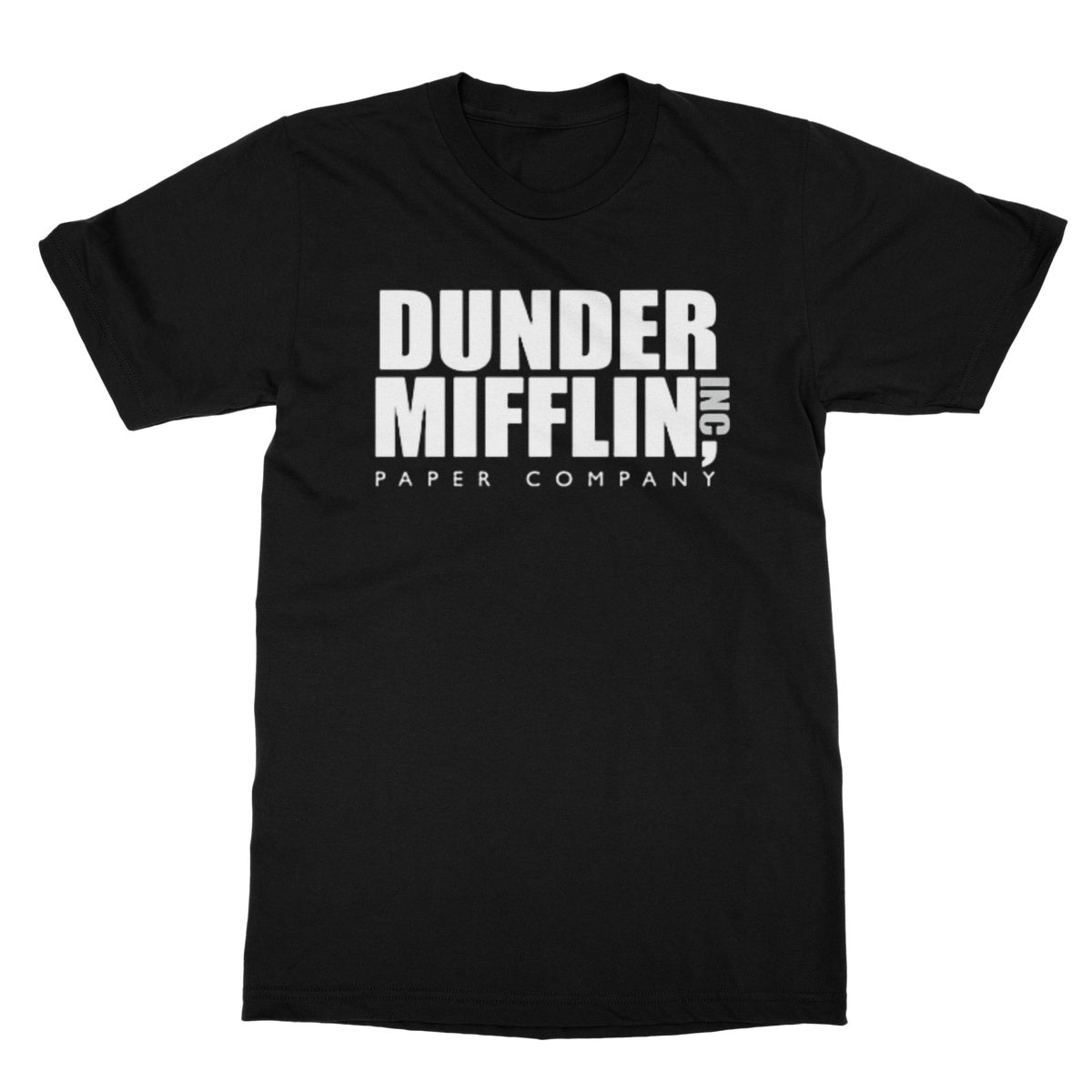 Dunder Mifflin T-Shirt - Black - Funny T-Shirt