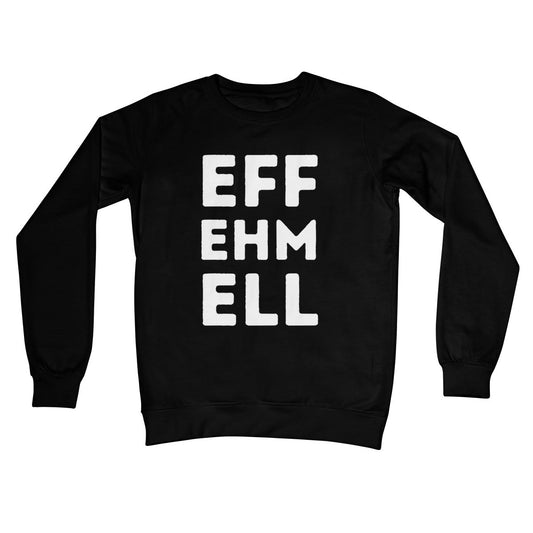 FML Jumper - Jet Black - Funny Jumper