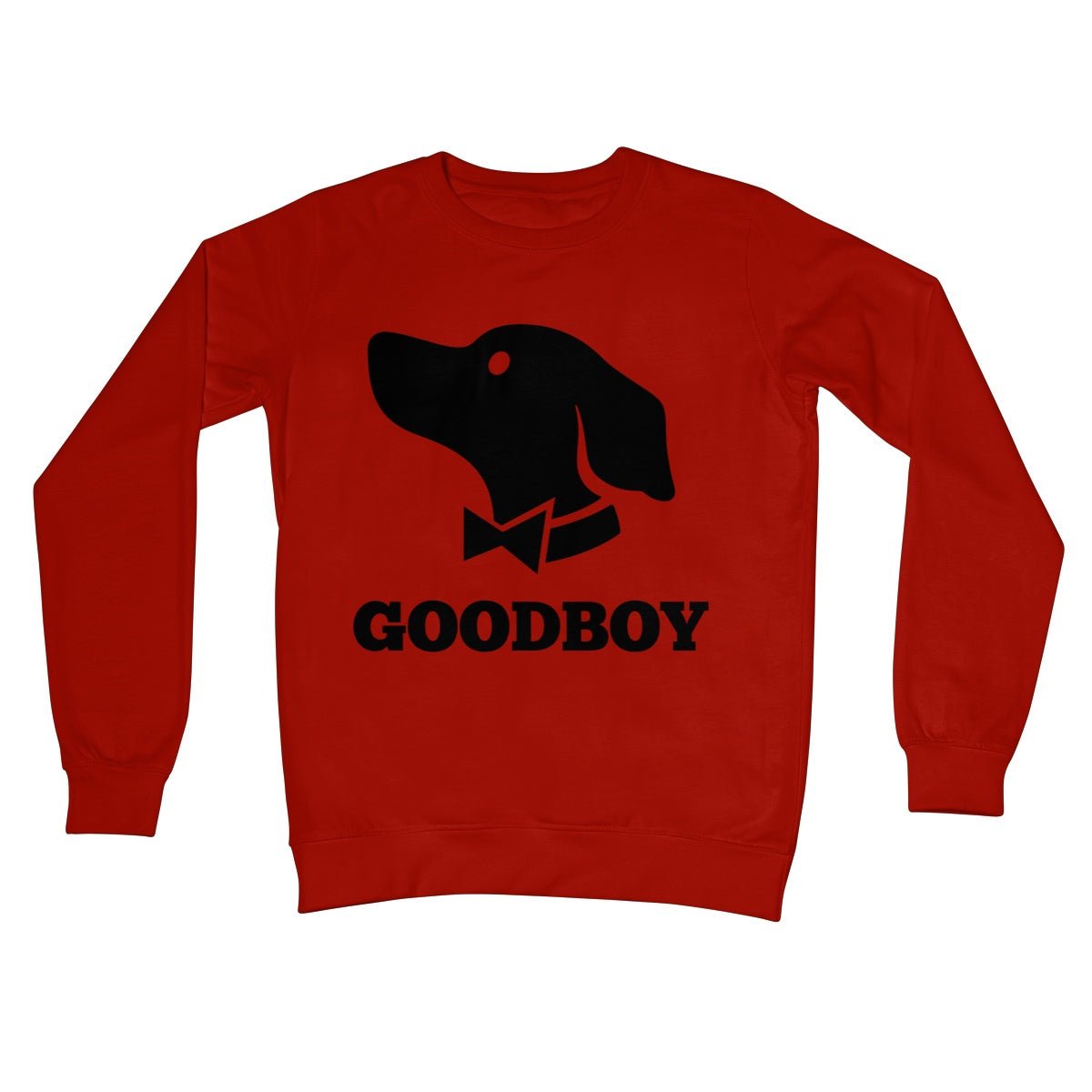 Goodboy Jumper - Fire Red - Funny Jumper