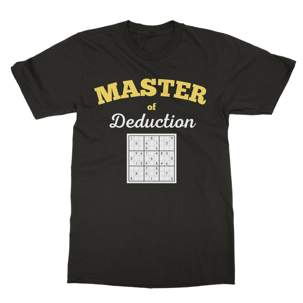 Master of Deduction T-Shirt - Dark Chocolate - funny t-shirt