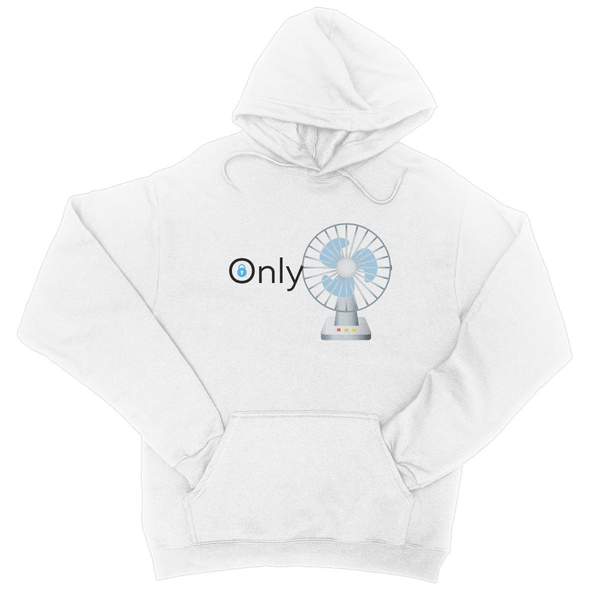 Only-Fans Hoodie - Arctic White - Funny Hoodie