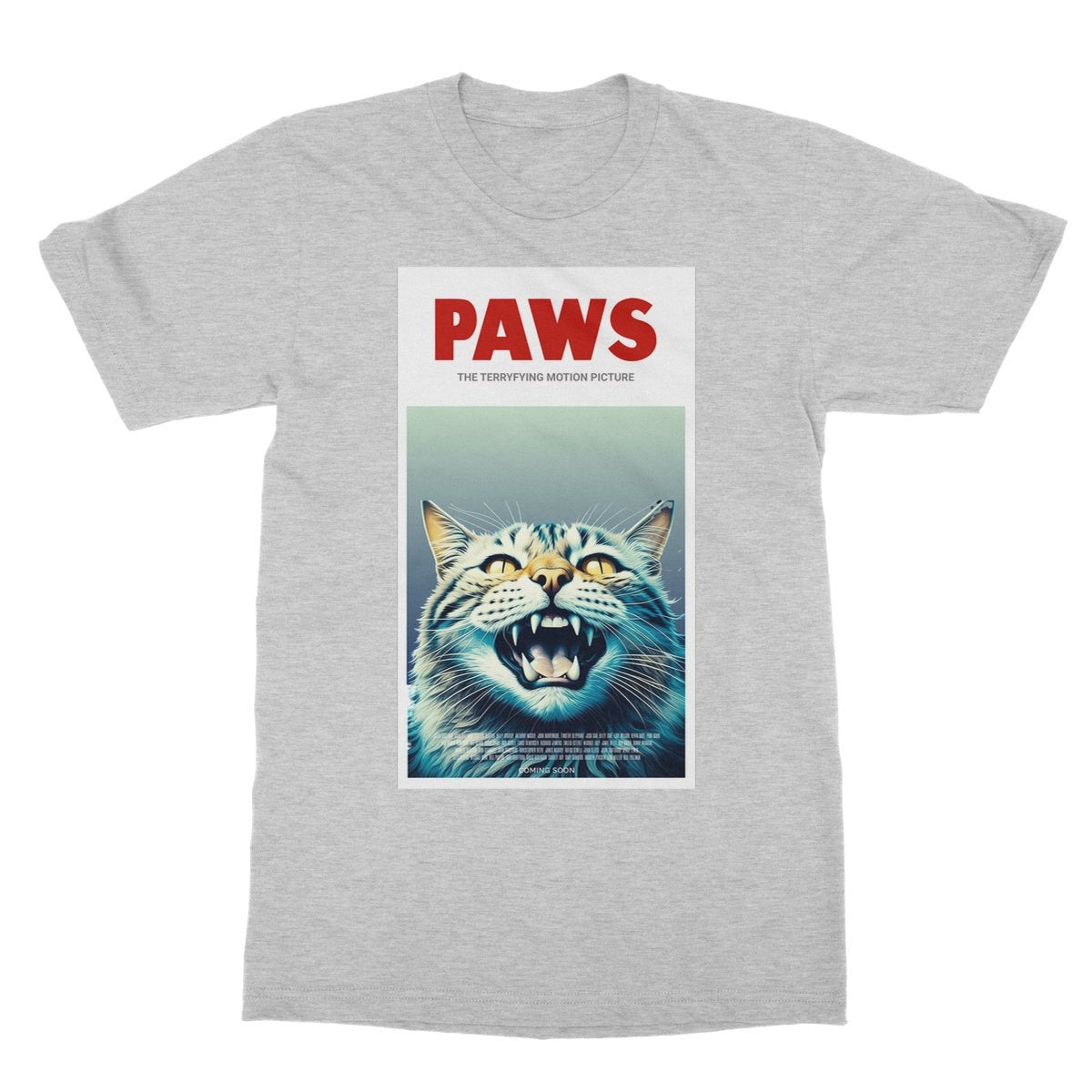 Paws T-Shirt - Sport Grey - Funny T-Shirt