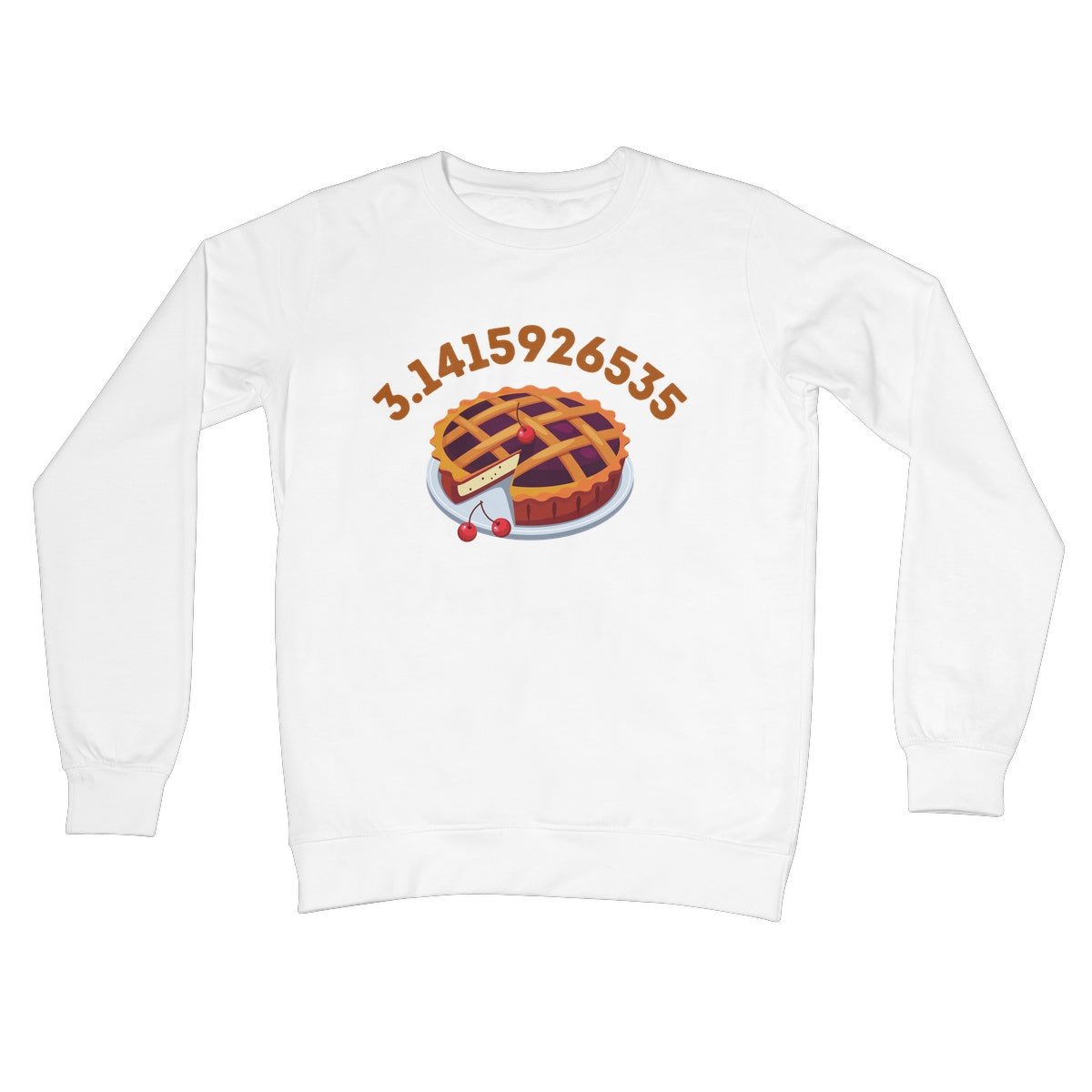Pi Jumper - Arctic White - Funny Jumper