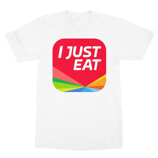 I Just Eat T-Shirt - White - Funny T-Shirt