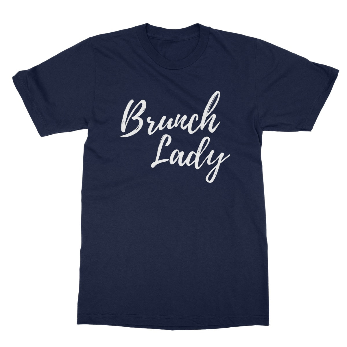 Brunch Lady T-Shirt - Navy - Funny T-Shirt