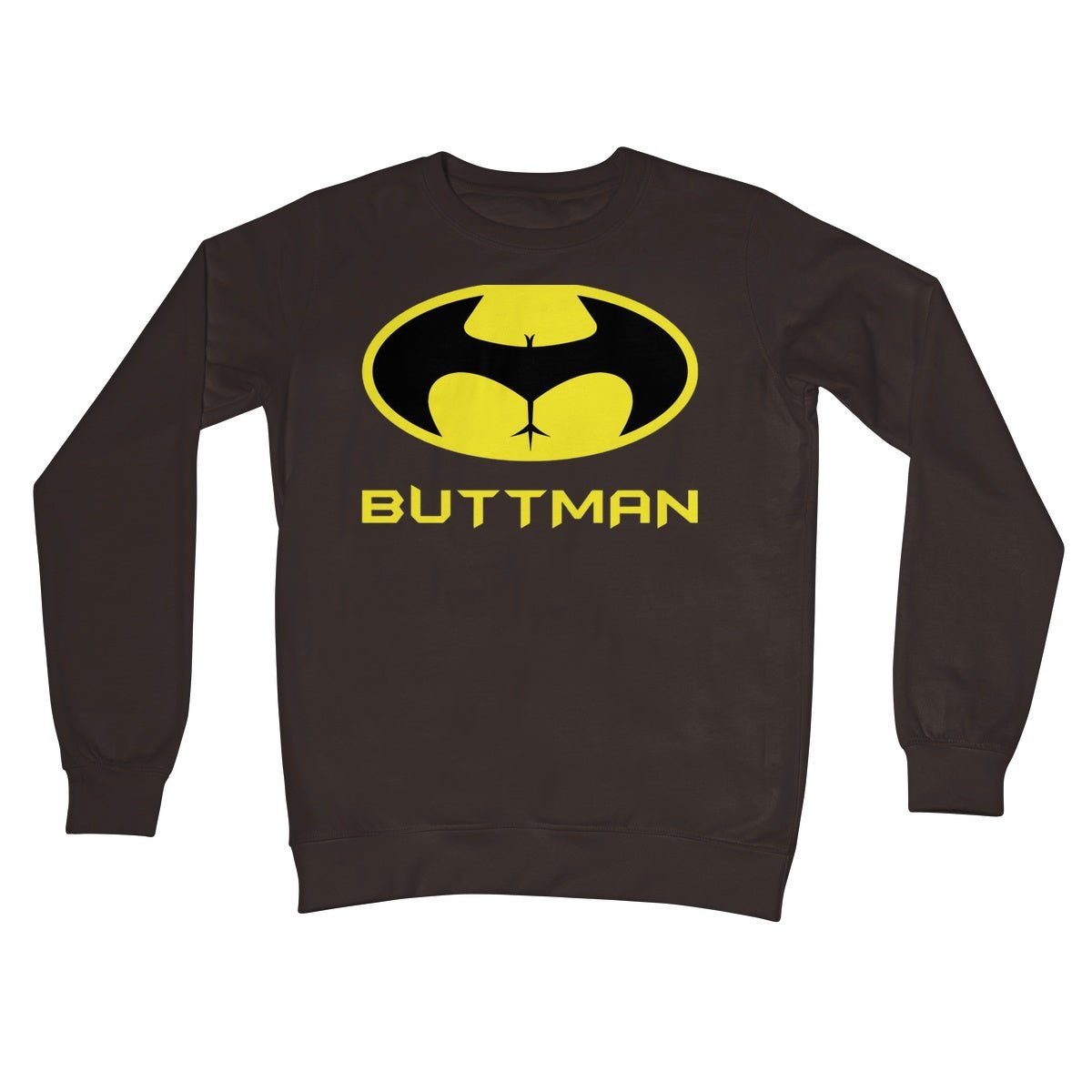 ButtMan Jumper - Hot Chocolate - Funny Jumper