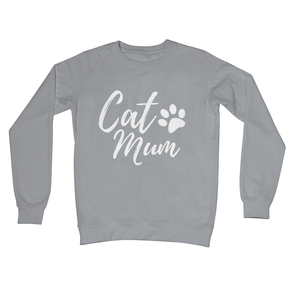 Cat Mum Jumper - Steel Grey - Funny Jumper