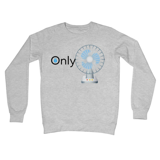 Only-Fans Jumper - Heather Grey - Funny Jumper