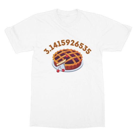 Pi T-Shirt - White - Funny T-Shirt