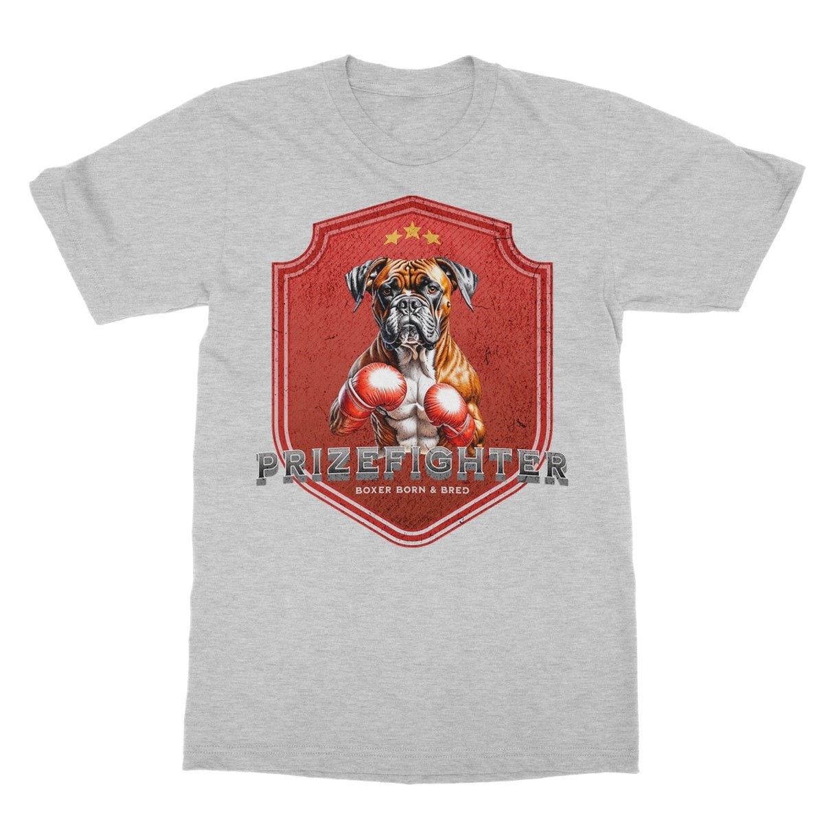 Champion Boxer T-Shirt - Sport Grey - Funny T-Shirt