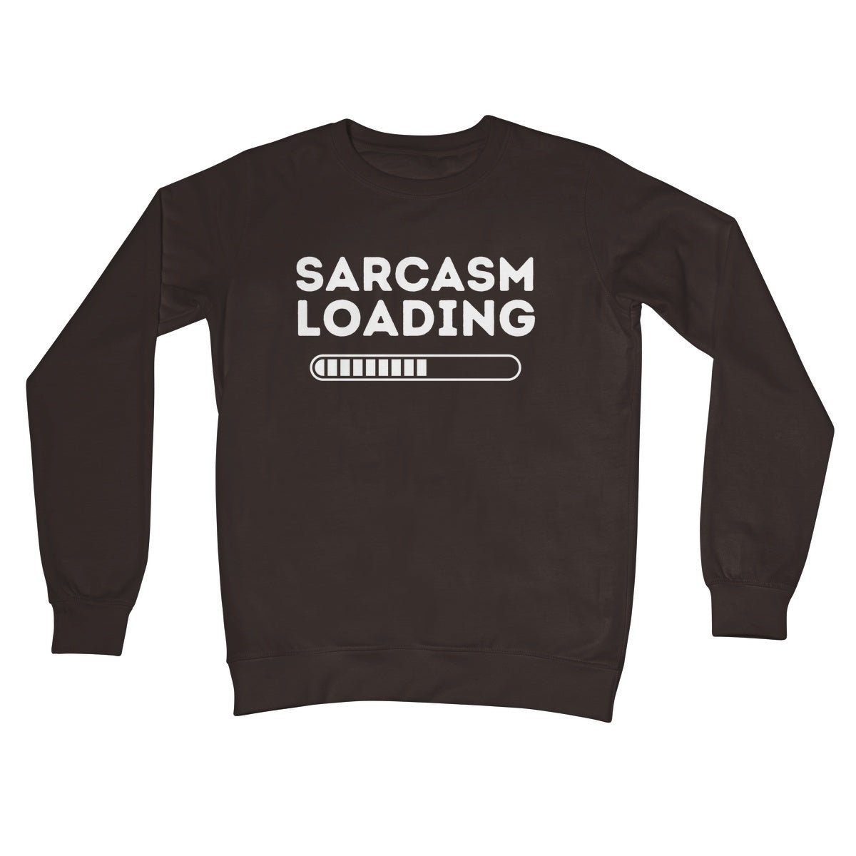 Sarcasm Loading Jumper - Hot Chocolate - Funny Jumper