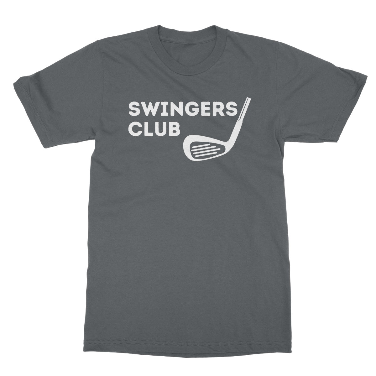 Swingers Club T-Shirt - Charcoal - Funny T-Shirt