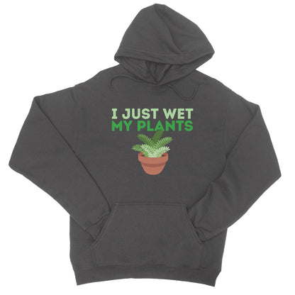I just wet my plants hoodie grey