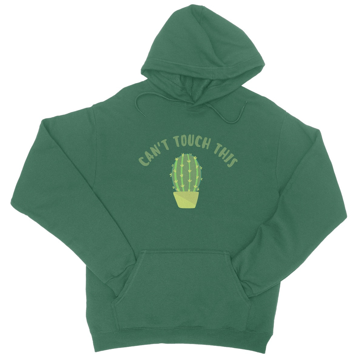 can't touch this hoodie green