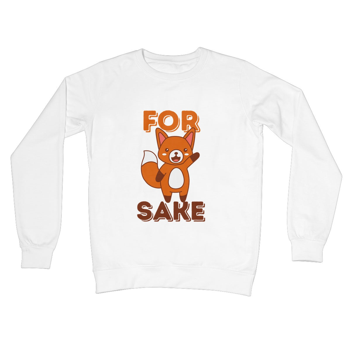 for fox sake jumper white