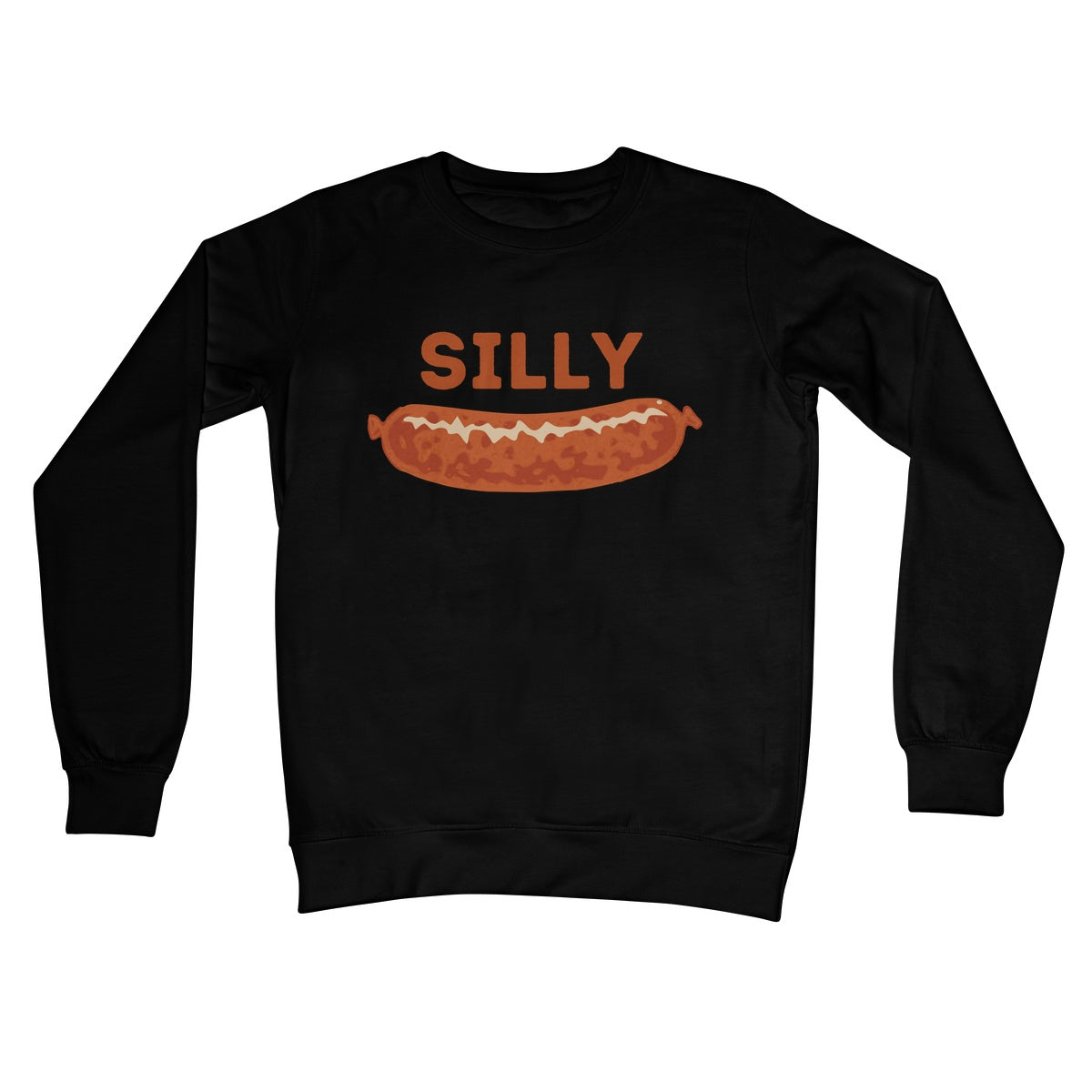 silly sausage jumper black