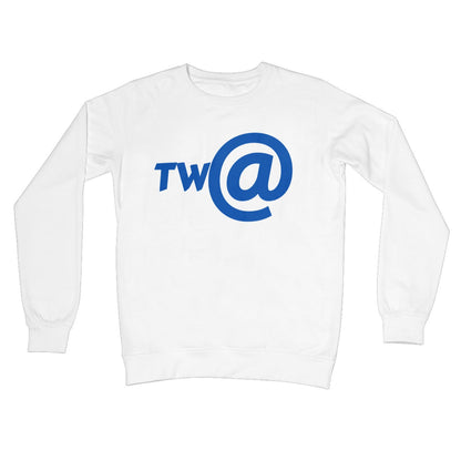 twat jumper white