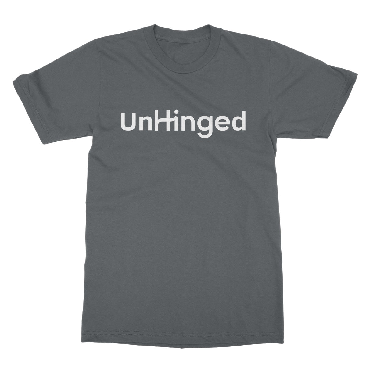 unhinged t shirt grey