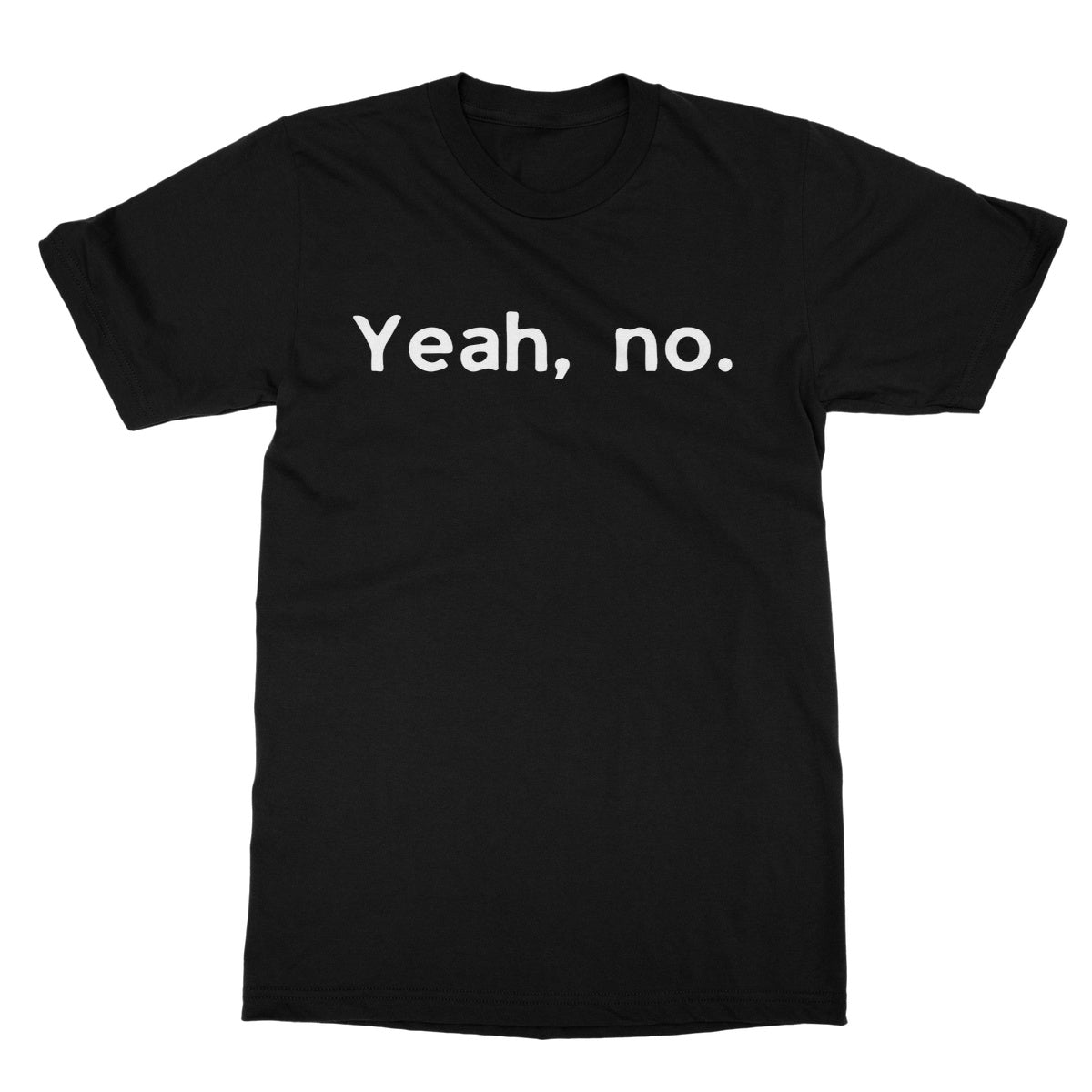 yeah, no t shirt black