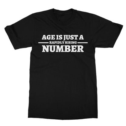 age is just a number t shirt black