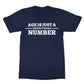 age is just a number t shirt navy