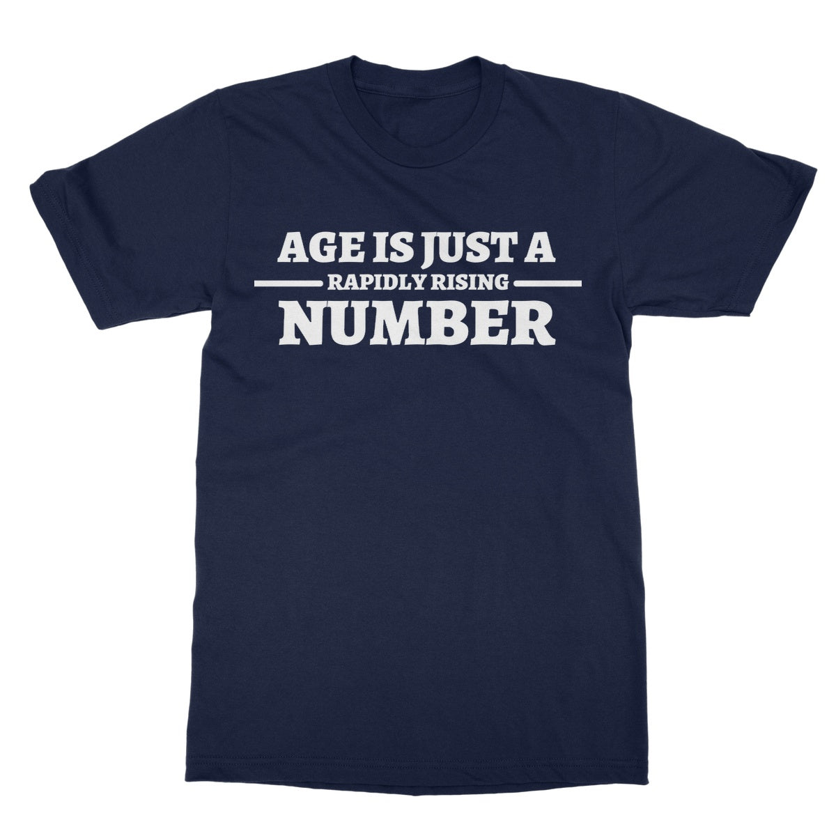 age is just a number t shirt navy