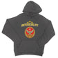 antisocialist hoodie charcoal
