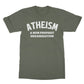 atheism t shirt green