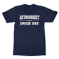 autocorrect can duck off t shirt navy