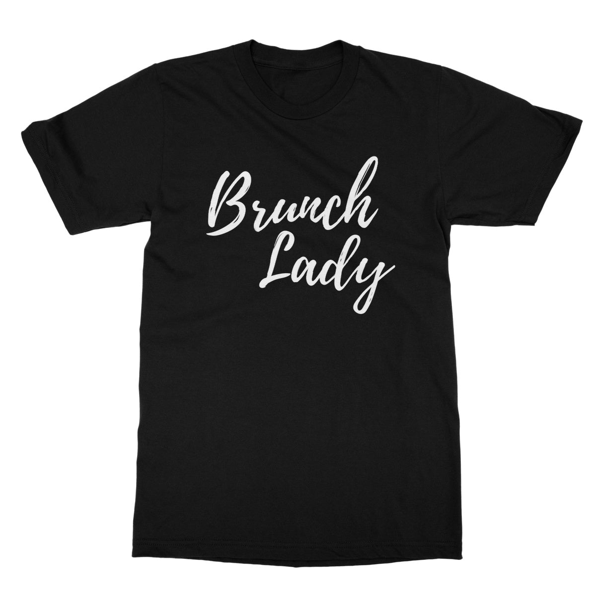 brunch lady t shirt black