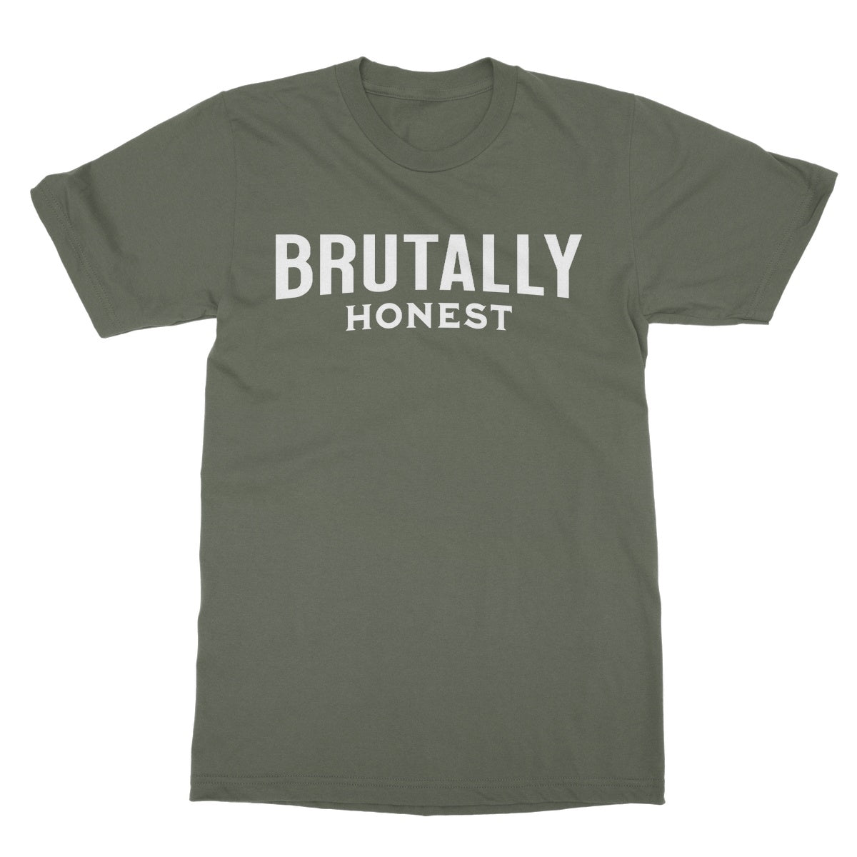 brutally honest t shirt green