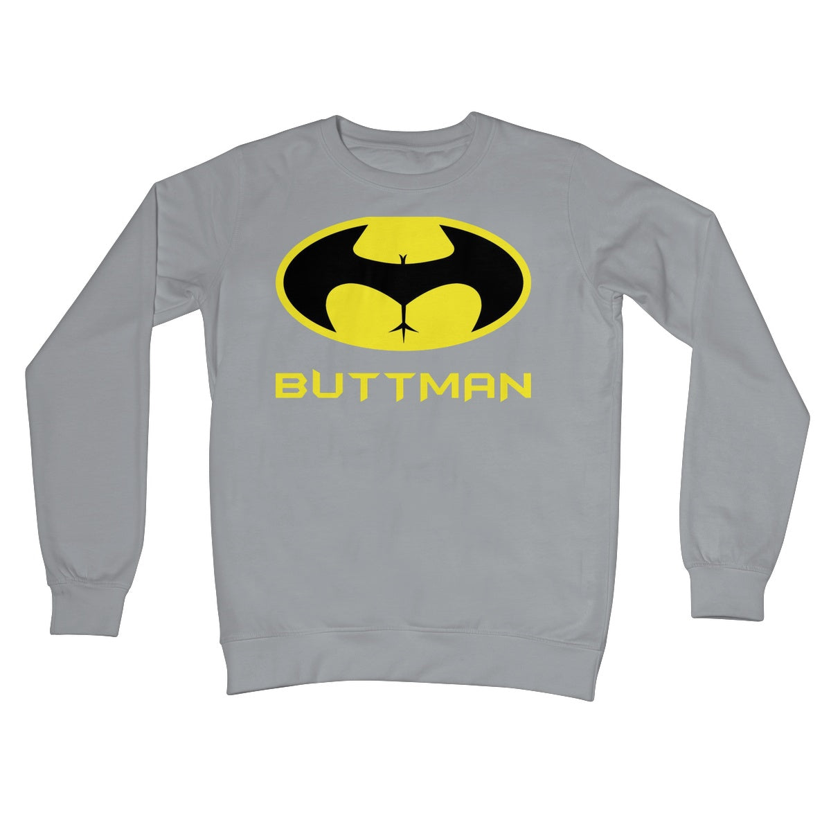buttman jumper grey