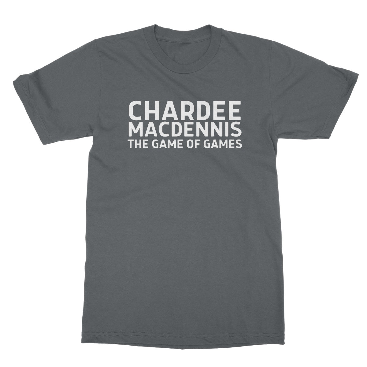 chardee macdennis t shirt grey
