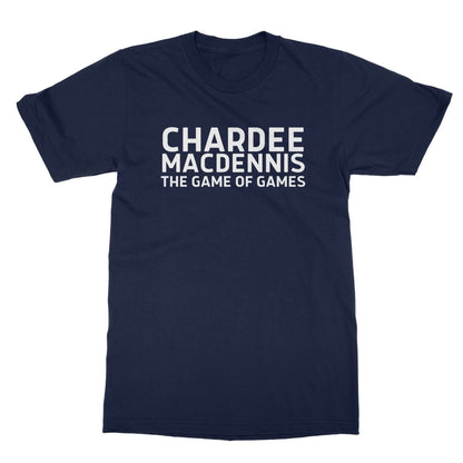 Chardee Macdennis T-Shirt - Navy - Funny T-Shirt