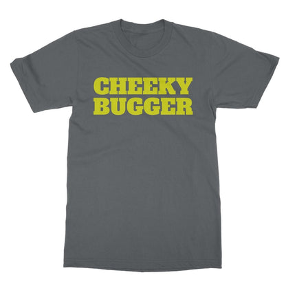 Cheeky Bugger T-Shirt - Charcoal - Funny T-Shirt