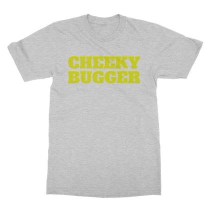Cheeky Bugger T-Shirt - Sport Grey - Funny T-Shirt
