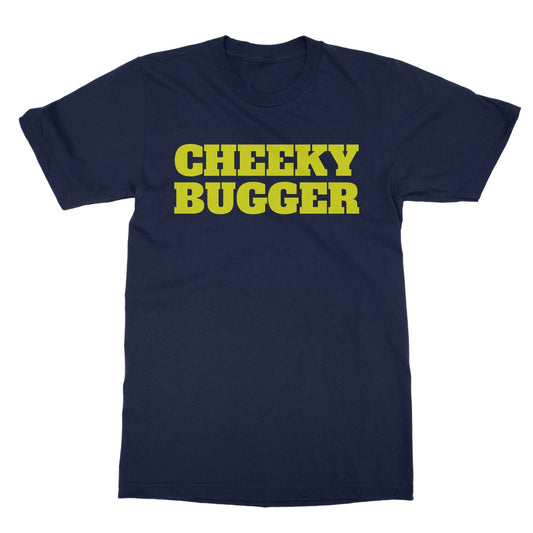 cheeky bugger t shirt navy