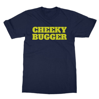 Cheeky Bugger T-Shirt - Navy - Funny T-Shirt