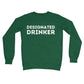 designated drinker jumper green