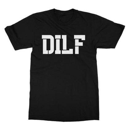 dilf t shirt black