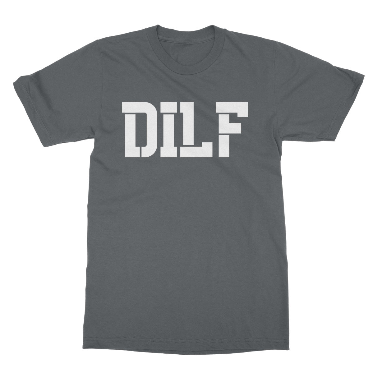 dilf t shirt grey