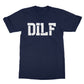dilf t shirt navy