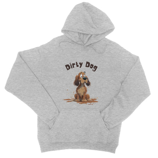 dirty dog hoodie grey