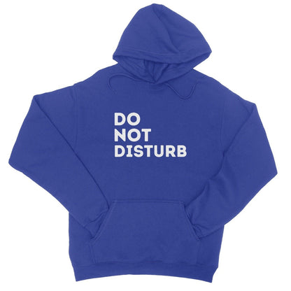 Do Not Disturb Hoodie - Royal - Funny Hoodie