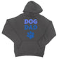 dog dad hoodie grey